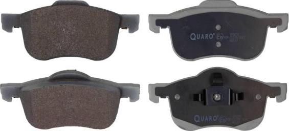 QUARO QP0201 - Тормозные колодки, дисковые, комплект abcparts.ee