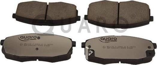 QUARO QP1119C - Тормозные колодки, дисковые, комплект abcparts.ee