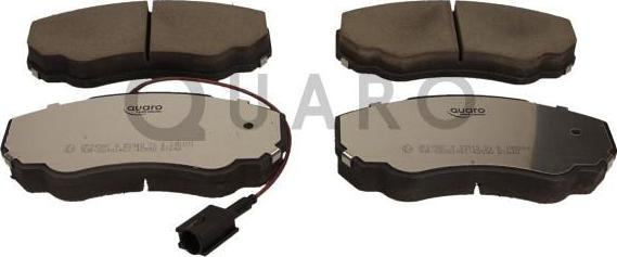 QUARO QP3456C - Тормозные колодки, дисковые, комплект abcparts.ee