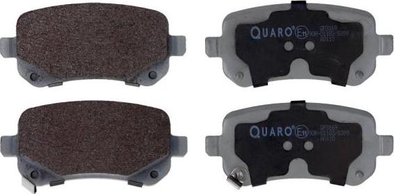 QUARO QP3169 - Тормозные колодки, дисковые, комплект abcparts.ee