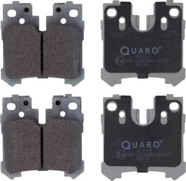 QUARO QP3715 - Тормозные колодки, дисковые, комплект abcparts.ee