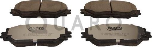 QUARO QP2599C - Тормозные колодки, дисковые, комплект abcparts.ee