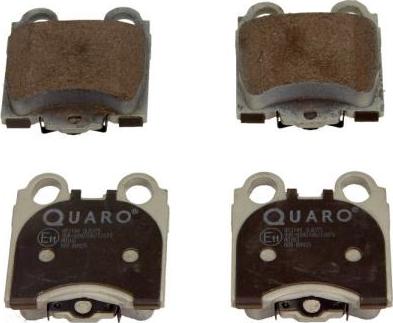 QUARO QP2144 - Тормозные колодки, дисковые, комплект abcparts.ee