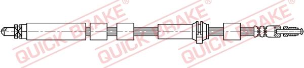 QUICK BRAKE 42.922 - Тормозной шланг abcparts.ee