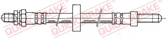 QUICK BRAKE 42.015 - Тормозной шланг abcparts.ee