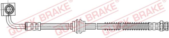 QUICK BRAKE 59.989 - Тормозной шланг abcparts.ee