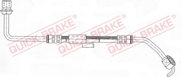 QUICK BRAKE 50.948 - Тормозной шланг abcparts.ee
