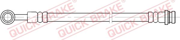 QUICK BRAKE 50.097 - Тормозной шланг abcparts.ee