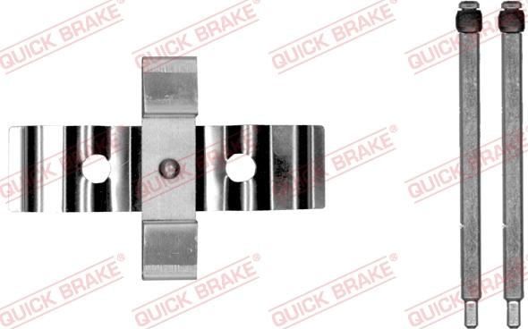 QUICK BRAKE 109-0054-1 - Комплектующие для колодок дискового тормоза abcparts.ee