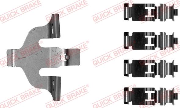 QUICK BRAKE 109-0030-1 - Комплектующие для колодок дискового тормоза abcparts.ee
