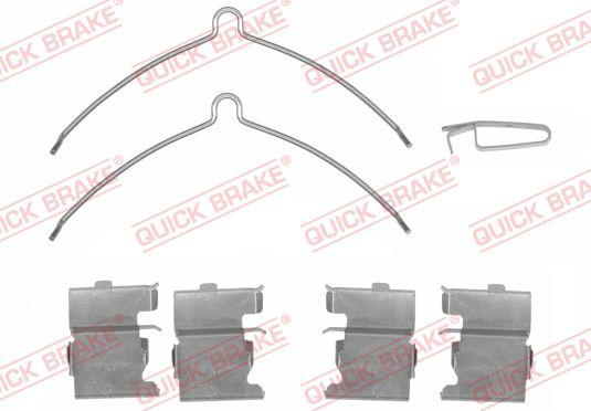 QUICK BRAKE 109-0169R-1 - Комплектующие для колодок дискового тормоза abcparts.ee