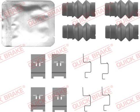 QUICK BRAKE 109-0135 - Комплектующие для колодок дискового тормоза abcparts.ee