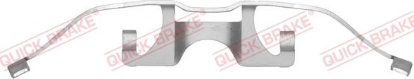 QUICK BRAKE 109-1849R-1 - Комплектующие для колодок дискового тормоза abcparts.ee