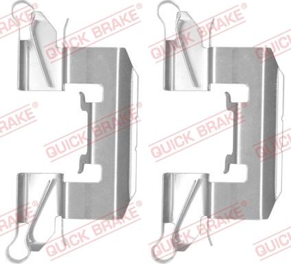 QUICK BRAKE 109-1772-1 - Комплектующие для колодок дискового тормоза abcparts.ee