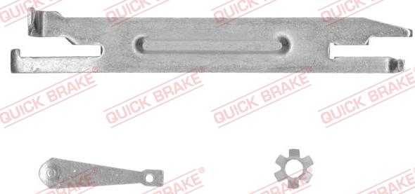 QUICK BRAKE 10553004-1L - Комплект регулятора, барабанный тормозной механизм abcparts.ee