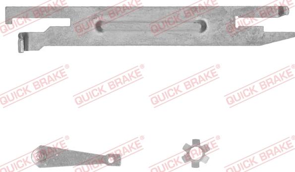 QUICK BRAKE 10553004-1R - Комплект регулятора, барабанный тормозной механизм abcparts.ee