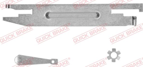 QUICK BRAKE 10553003-1L - Комплект регулятора, барабанный тормозной механизм abcparts.ee