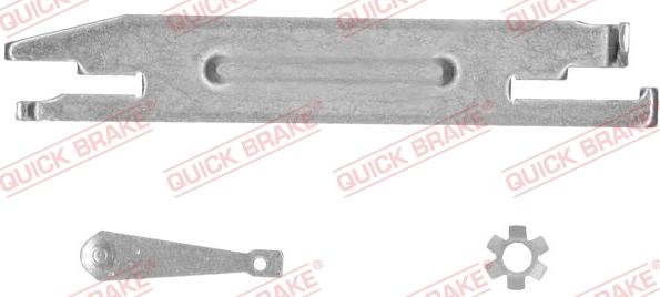 QUICK BRAKE 10553003-1R - Комплект регулятора, барабанный тормозной механизм abcparts.ee