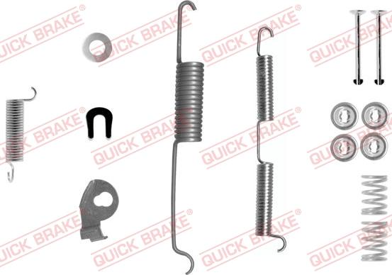 QUICK BRAKE 105-0518X-1R - Комплектующие, барабанный тормозной механизм abcparts.ee