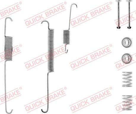 QUICK BRAKE 105-0640-1R - Комплектующие, барабанный тормозной механизм abcparts.ee