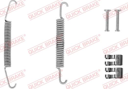 QUICK BRAKE 105-0610-1 - Комплектующие, барабанный тормозной механизм abcparts.ee