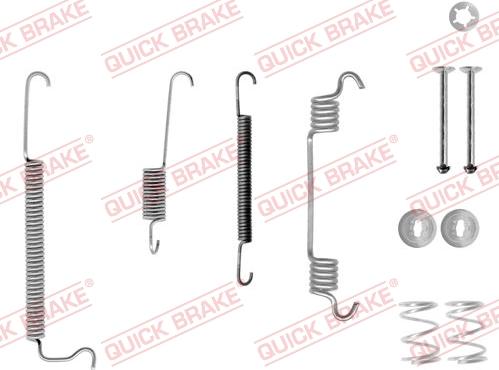QUICK BRAKE 105-0629X-1 - Комплектующие, барабанный тормозной механизм abcparts.ee