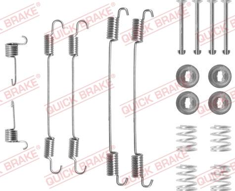 QUICK BRAKE 105-0750 - Комплектующие, барабанный тормозной механизм abcparts.ee