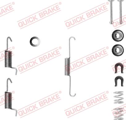 QUICK BRAKE 105-0788-1 - Комплектующие, стояночная тормозная система abcparts.ee
