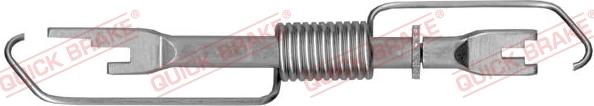 QUICK BRAKE 11153006R-1R - Комплект регулятора, барабанный тормозной механизм abcparts.ee