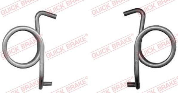 QUICK BRAKE 113-0520 - Ремкомплект, вал стояночный тормозной (тормозной суппорт) abcparts.ee