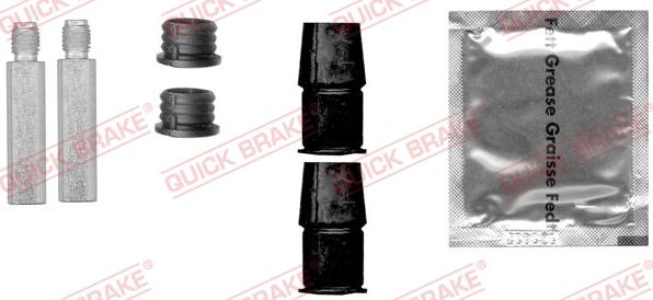 QUICK BRAKE 113-0801X - Комплект направляющей гильзы, тормозной поршень abcparts.ee
