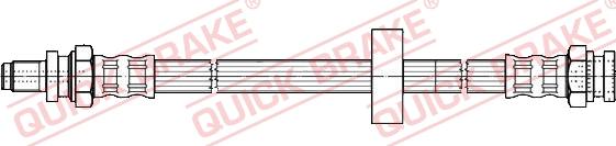 QUICK BRAKE 32.120 - Тормозной шланг abcparts.ee