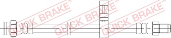 QUICK BRAKE 32.128 - Тормозной шланг abcparts.ee