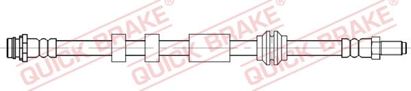 QUICK BRAKE 32.845 - Тормозной шланг abcparts.ee