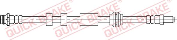 QUICK BRAKE 32.840 - Тормозной шланг abcparts.ee