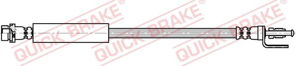 QUICK BRAKE 32.349 - Тормозной шланг abcparts.ee