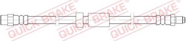 QUICK BRAKE 32.213 - Тормозной шланг abcparts.ee