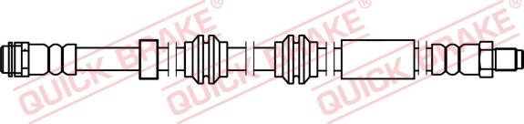 QUICK BRAKE 32.705 - Тормозной шланг abcparts.ee