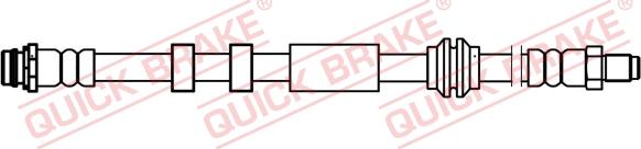 QUICK BRAKE 32.707 - Тормозной шланг abcparts.ee