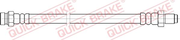 QUICK BRAKE 37.048 - Тормозной шланг abcparts.ee