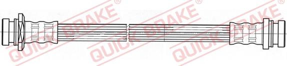 QUICK BRAKE 25.018 - Тормозной шланг abcparts.ee