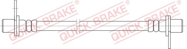 QUICK BRAKE 25.084 - Тормозной шланг abcparts.ee