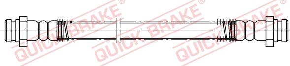 QUICK BRAKE 22.531 - Тормозной шланг abcparts.ee