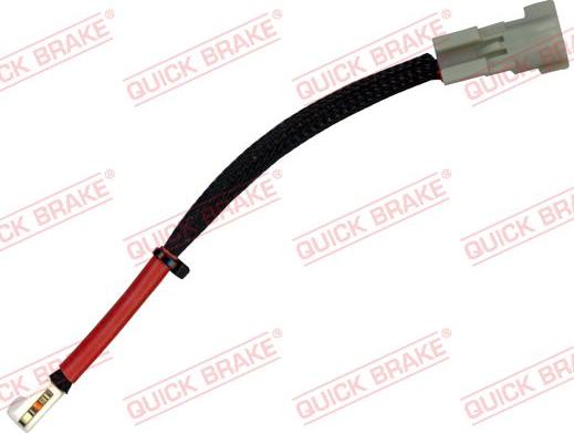 QUICK BRAKE WS 0498 A - Сигнализатор, износ тормозных колодок abcparts.ee