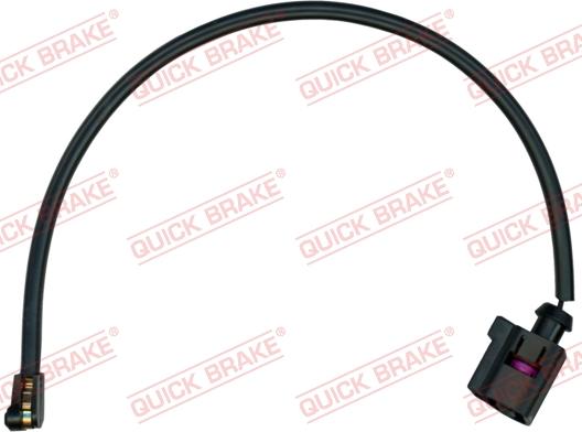 QUICK BRAKE WS 0492 A - Сигнализатор, износ тормозных колодок abcparts.ee