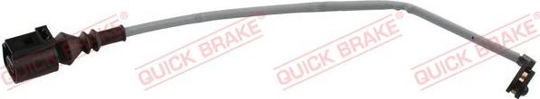 QUICK BRAKE WS 0466 A - Сигнализатор, износ тормозных колодок abcparts.ee