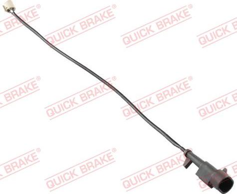 QUICK BRAKE WS 0439 B - Сигнализатор, износ тормозных колодок abcparts.ee