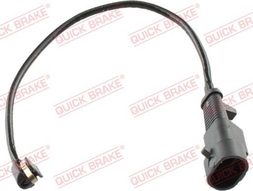 QUICK BRAKE WS 0323 B - Сигнализатор, износ тормозных колодок abcparts.ee