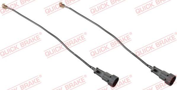 QUICK BRAKE WS 0282 A - Сигнализатор, износ тормозных колодок abcparts.ee
