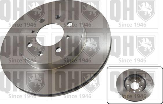 Quinton Hazell BDC4372 - Тормозной диск abcparts.ee